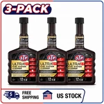 (3 Pack) Stp Ultra 5-IN-1 Fuel System Cleaner 12 Oz Gas Treatment Injector. Fixed Price $29.58.