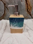 Resin Soap Dispenser Made Turks And Caicos Wellington Collection Vintage. Fixed Price $25.00.