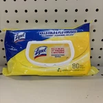 Lysol Disinfecting Wipes - Lemon & Lime Blossom Flatpack 80 Ct. (pack Of 1). Fixed Price $11.25.