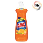 10X Bottles Ajax Triple Action Orange Liquid Dish Soap 14OZ Fast Shipping!. Fixed Price $37.27.
