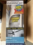 Cerama Bryte Stainless Steel Cleaning Kit, 8OZ & Cloth. Fixed Price $10.95.