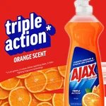Ajax Ultra.orange.triple Action Dish Liquid 12.4OZ Each 3 Pack. Fixed Price $12.99.