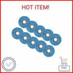 Wflnhb 10 Pack 4-1/2" X 7/8" Strip Clean Discs Fit Angle Grinders-for. Fixed Price $45.26.