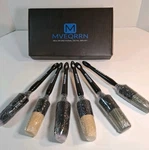 Mveqrrn New Box 6 Pcs Car Detailing Brush Set Boars Hair Ultra Soft. Fixed Price $32.05.
