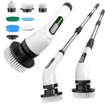 Highyes Electric Spin Scrubber For Cleaning Standardard Size, Black&white. Fixed Price $62.33.