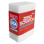 10 Pack Of 6 X 9 White Scratch Non-woven Pads For Buffing Cleaning Polish.... Fixed Price $30.13.
