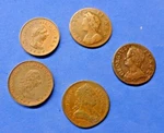 Copper Farthings George & Iii 1730-1807 Selected Fine Vf Better See Menu. Fixed Price $67.33.