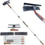 2-IN-1 Window Squeegee Cleaner With Extension Pole, 62" Telescopic Glass Cleanin. Fixed Price $30.59.