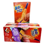 Brillo Sweep & Mop Deep Clean Refills 2 Boxes Of 4 16 Dry Pads. Fixed Price $11.95.