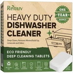 Renuv Heavy Duty Dishwasher Cleaner & Deodorizer Tablets, Descaler, Deep Cle.... Fixed Price $29.99.