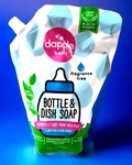 Dapple Fragrance Free Baby Refill Bottle & Dish Liquid Soap 33.8 Oz. Fixed Price $14.00.