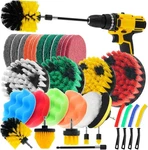32 Pack Drill Brush Attachments Set Scrub Pads Sponge Buffing Crevice Clean. Fixed Price $33.15.