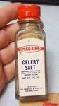 Vintage Plee-zing Celery Salt 1 3/4 Oz Spice Bottle, Full Nos, Frank Tea &. Fixed Price $14.99.