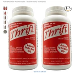 Thrift T-100 Alkaline Based 1-POUND Granular Drain Cleaner (red, 2-PACK). Fixed Price $24.99.