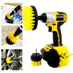 3 Pcs Drill Brushes Set Tile Grout Power Scrubber Cleaner Spin Tub Shower Wall. Fixed Price $7.99.