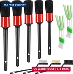 Hmpll 10PCS Auto Car Detailing Brush Set Interior Cleaning Kit Includes 5 Bo. Fixed Price $11.80.
