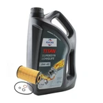 5L Fuchs Titan Supersyn 0W-40 Hengst Engine Oil Change Kit For E36 Z3 1.9L L4. Fixed Price $77.95.