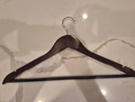 Honey-can-do Wood Hangers With Non-slip Grooved Bar 25 Hangars, Cherry.... Fixed Price $19.50.