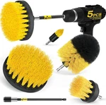 Holikme 5PACK Drill Brush Power Scrubber Cleaning Extended Long Attachment. Fixed Price $13.48.