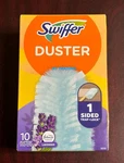 Swiffer Trap + Lock Duster Refills Lavender Febreze Odor Defense 10CT. Fixed Price $17.95.