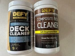2-PACK Defy 2.25 Lb. Composite Cleaner Concentrate Decking Stain Remover. Fixed Price $38.62.