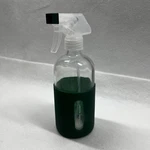 New Grove Reusable Glass Spray 16OZ Bottle With Fresh Green Silicone Sleeve. Fixed Price $11.95.