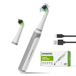 Workpro Cordless Grout Brush Set IPX6 Waterproof Electric Scrubber With Type-c. Fixed Price $29.99.