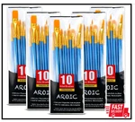 50 Pcs Acrylic Artist Paint Brushes Small Nylon Hair Purpose Kits. Fixed Price $12.00.