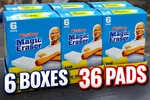 Mr. Magic Eraser Original Boxes (36 Pads Total) Multi-purpose Cleaner. Fixed Price $34.99.