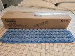 New Box 12 Rubbermaid Q410 Commercial Damp Mop Room Pad Microfiber 18 - Blue. Fixed Price $58.99.