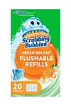 Scrubbing Bubbles Fresh Brush Flushables Refill, Toilet And Bowl Cleaner,. Fixed Price $12.59.