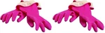 Casabella Premium Pink Waterblock Cleaning Gloves Medium Size Pack Of 1. Fixed Price $14.99.