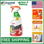 Triple-acting Shout Active Enzyme Stain Remover Fresh Scent & 22OZ Convenience. Fixed Price $5.39.