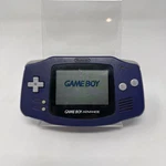Nintendo Game Boy Advance AGB-001 Indigo Purple- Tested Works W/ Battery Cover. Fixed Price $79.99.
