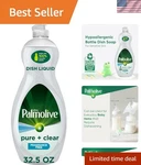 32.5 Oz Pure + Clear Fragrance-free Dish Soap Tough On Grease, Gentle Earth. Fixed Price $7.64.