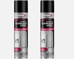 2PK -stainless Steel Kitchen And Home Appliance Cleaner & Polish 8OZ. Fixed Price $8.99.