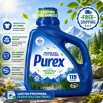 Purex Fresh Mountain Breeze Liquid Detergent, 150 Fl Oz, 115 Loads-free Shipping. Fixed Price $17.95.