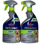 2X Bissell Pro Oxy Stain & Odor Destroyer 22OZ Ea Carpet Upholstery. Fixed Price $32.95.