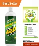 All-natural Pipe Cleaner 16OZ Quickly Cleans Glass, Metal & Ceramic Surfaces. Fixed Price $23.99.