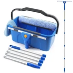 Professional Cleaning Kit With Bucket 3 Gallon, 76" Long Handle Window.... Fixed Price $66.62.