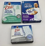 Mr Clean Magic Eraser Bath Kitchen Ultra Foamy Scrubber Pads Lot Of 7. Fixed Price $18.50.