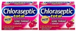 - Chloraseptic Total Sore Throat + Cough Lozenges Wild Cherry 30 (2 15). Fixed Price $11.24.