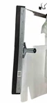 24 In. Straight Steel Floor Squeegee Ettore Industrial Neoprene Galvanized. Fixed Price $9.99.