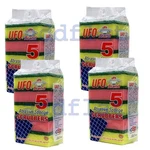 Lot Of Yellow Sponge Green Scrubber Scourer For Wash Clean Dish AD-20. Fixed Price $69.99.