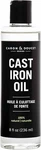 Caron & Doucet Cast Iron Seasoning Cleaning Oil 100% Plant-based Food. Fixed Price $21.09.