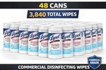 Lysol Disinfecting Wipes 80CT 48 Pack Crisp Linen Commercial Bulk 1920089346. Fixed Price $369.99.