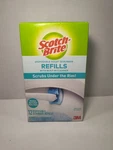Scotch-brite Disposable Toilet Scrubber Refills 12 Count Built-in Cleaner Open. Fixed Price $18.99.
