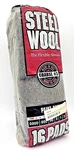#3 Steel Wool Coarse Grade Rhodes American Homax Pack Of 16 Pads. Fixed Price $9.99.