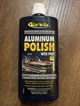 Star Brite Ultimate Aluminum Polish With Ptef Protective 16 Oz. Fixed Price $10.00.
