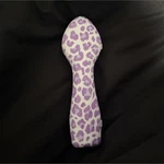 Coo Electric Facial Brush Purple Leopard Print White. Fixed Price $65.00.